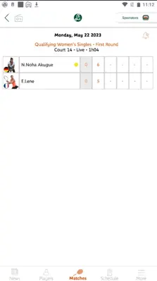 Roland-Garros android App screenshot 3