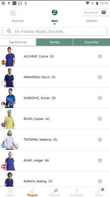 Roland-Garros android App screenshot 8